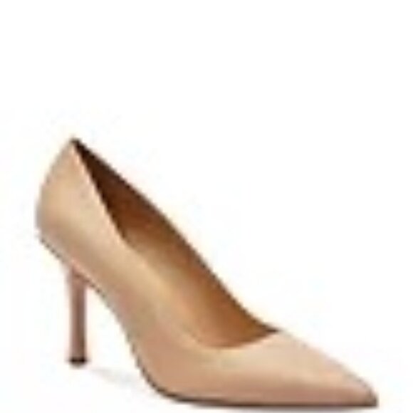 Coach Samantha leather pointed stiletto pumps in Pale Blush NWOT - Picture 4 of 12